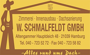 Logo von Schmalfeldt Wilhelm GmbH Zimmerei
