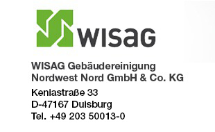 WISAG Gebäudereinigung Nordwest Nord GmbH & Co. KG in 47269 Duisburg